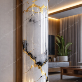 Top 5 mẫu giả đá cẩm thạch lên ngôi năm 2026 cho biệt thự sang trọng